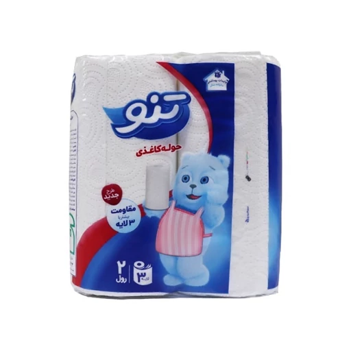 دستمال کاغذی حوله ای 4 لایه 2 رول