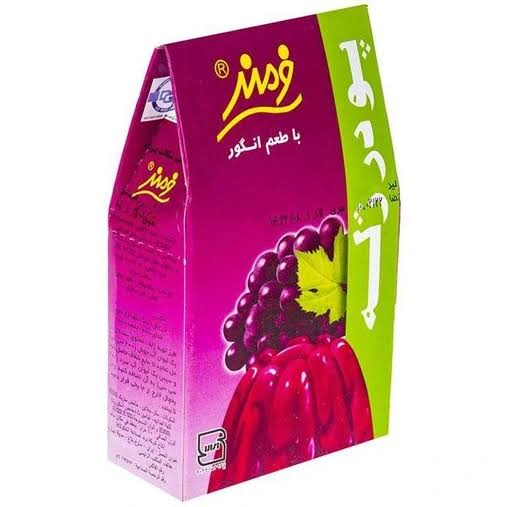پودر ژله با طعم انگور 100 گرم فرمند