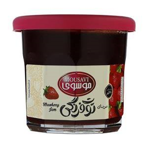 مربای توت فرنگی موسوی 320 گرم