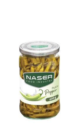 ترشی شور فلفل ناصر 370 گرم