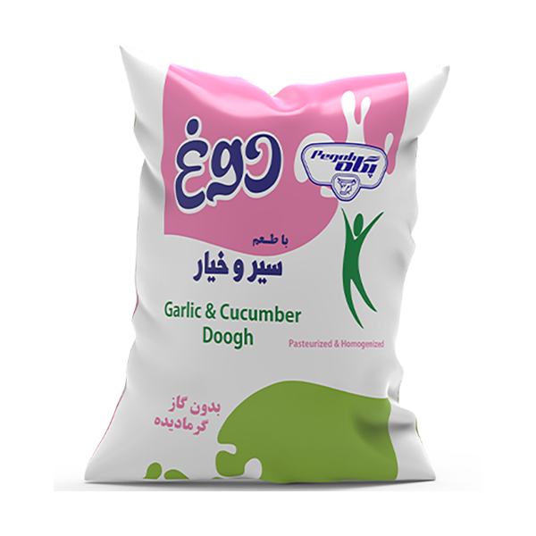 دوغ نایلونی 2.5 کیلویی سیرو خیار پگاه