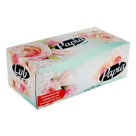 دستمال کاغذی 150 برگ دو لا پاپیا