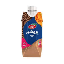 شیر پروتئینه قهوه 330 سی سی پاکتی کاله