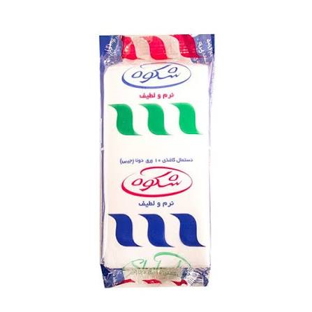 دستمال کاغذی جیبی 10 ورق دولا شکوه