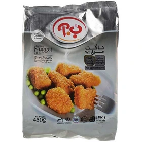 ناگت مرغ 450 گرمی ب. ا