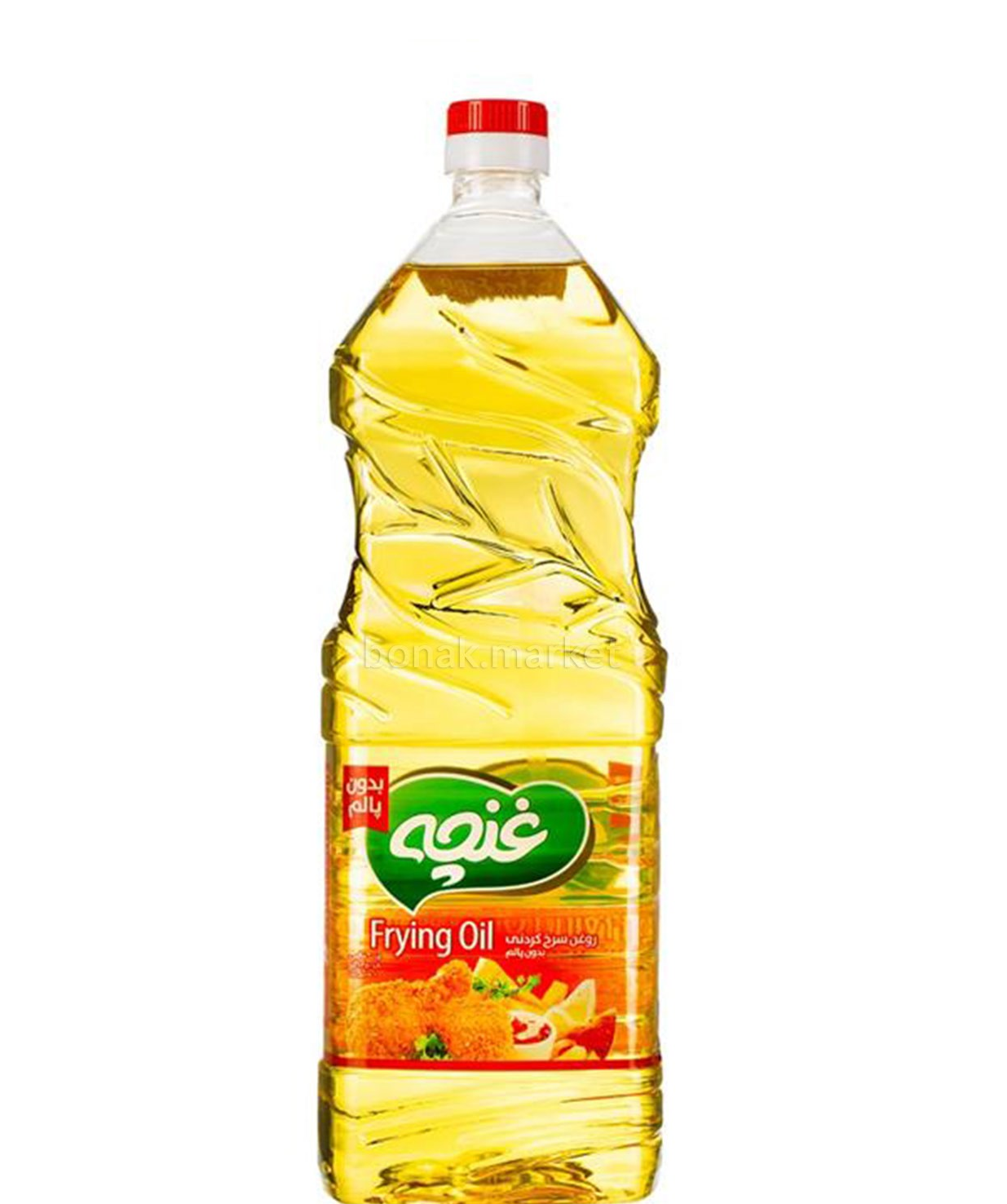 روغن  سرخ کردنی بدون پالم پت 810گرمی  غنچه 