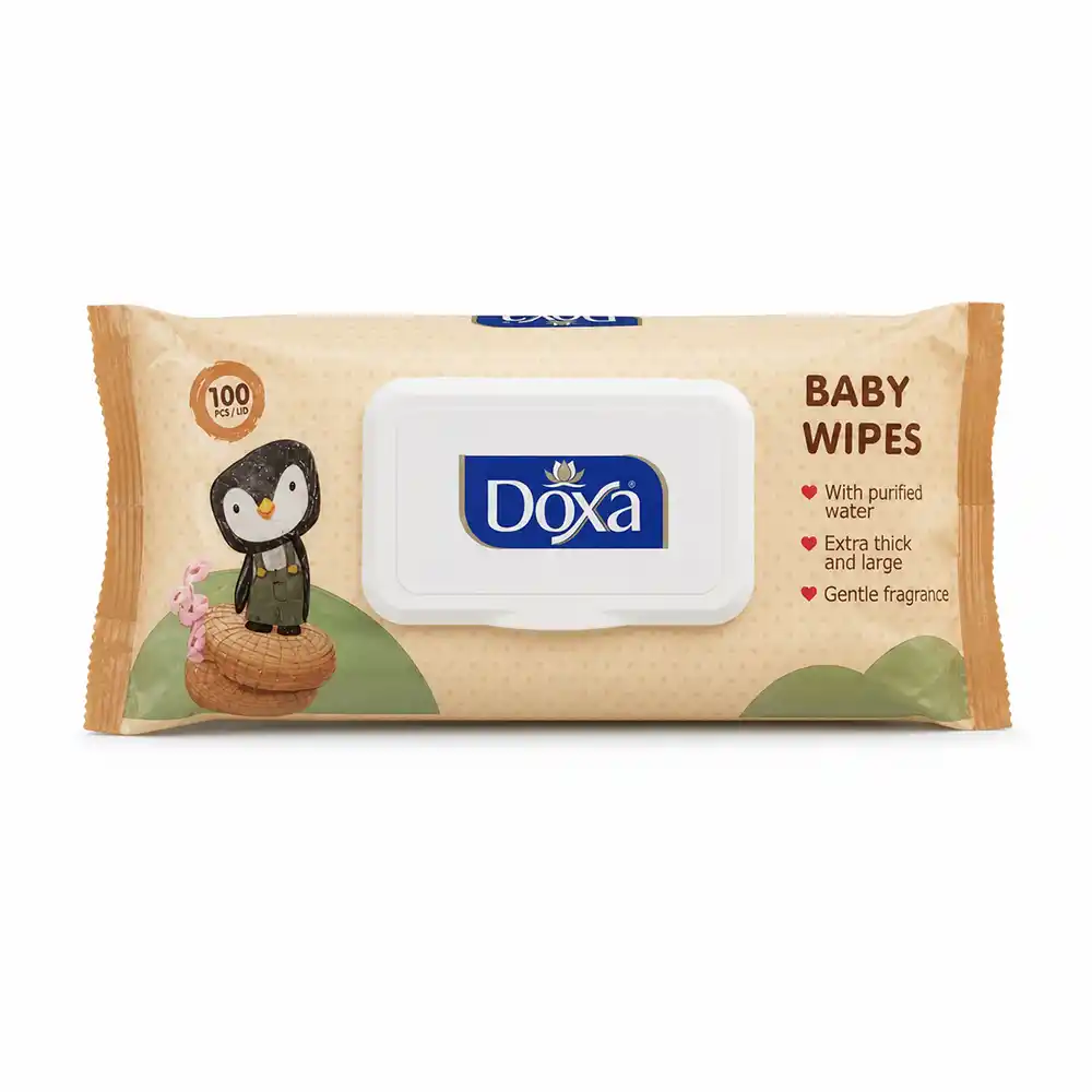 دستمال مرطوب کودک 70 برگ Doxa