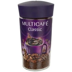 قهوه کلاسیک شیشه (50گ) مولتی کافی  بنفش