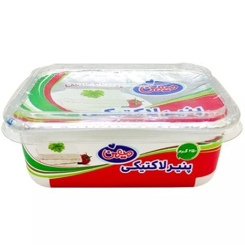پنیر لاکتیکی 250 گرم میهن