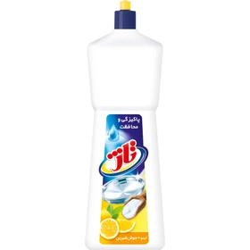 مایع ظرفشویی لیمویی / جوش شیرین تاژ 1000 گرمی 