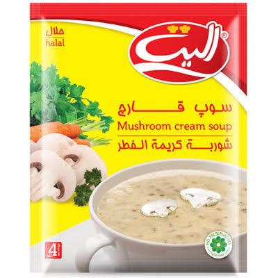 سوپ قارچ نیمه آماده الیت