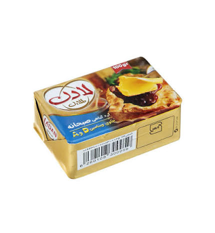 کره گیاهی صبحانه 100 گرمی فویلی لادن