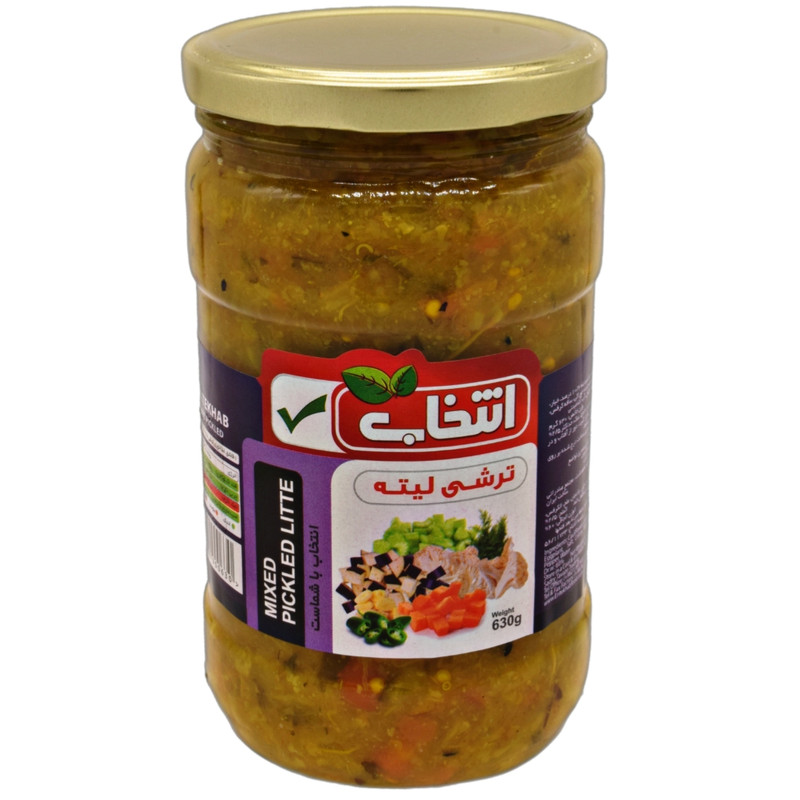 ترشی لیته 630گرمی طرح FOC بقاء
