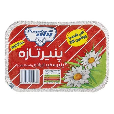 پنیر سفید ایرانی چرب یواف 400 گرمی پگاه