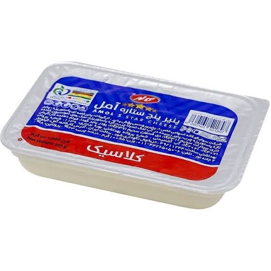 پنیر پنج ستاره آمل کلاسیک 100 گرم